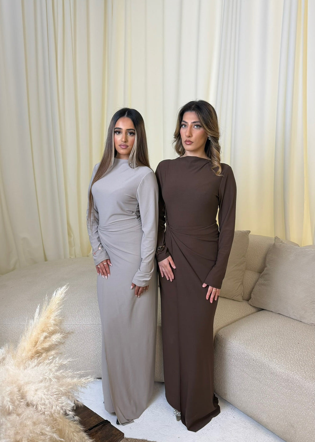 Ayrah Dress - Taupe