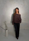 Amirati Poncho Jumper - Brown