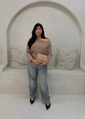 Amirati Poncho Jumper - Sunset Rose