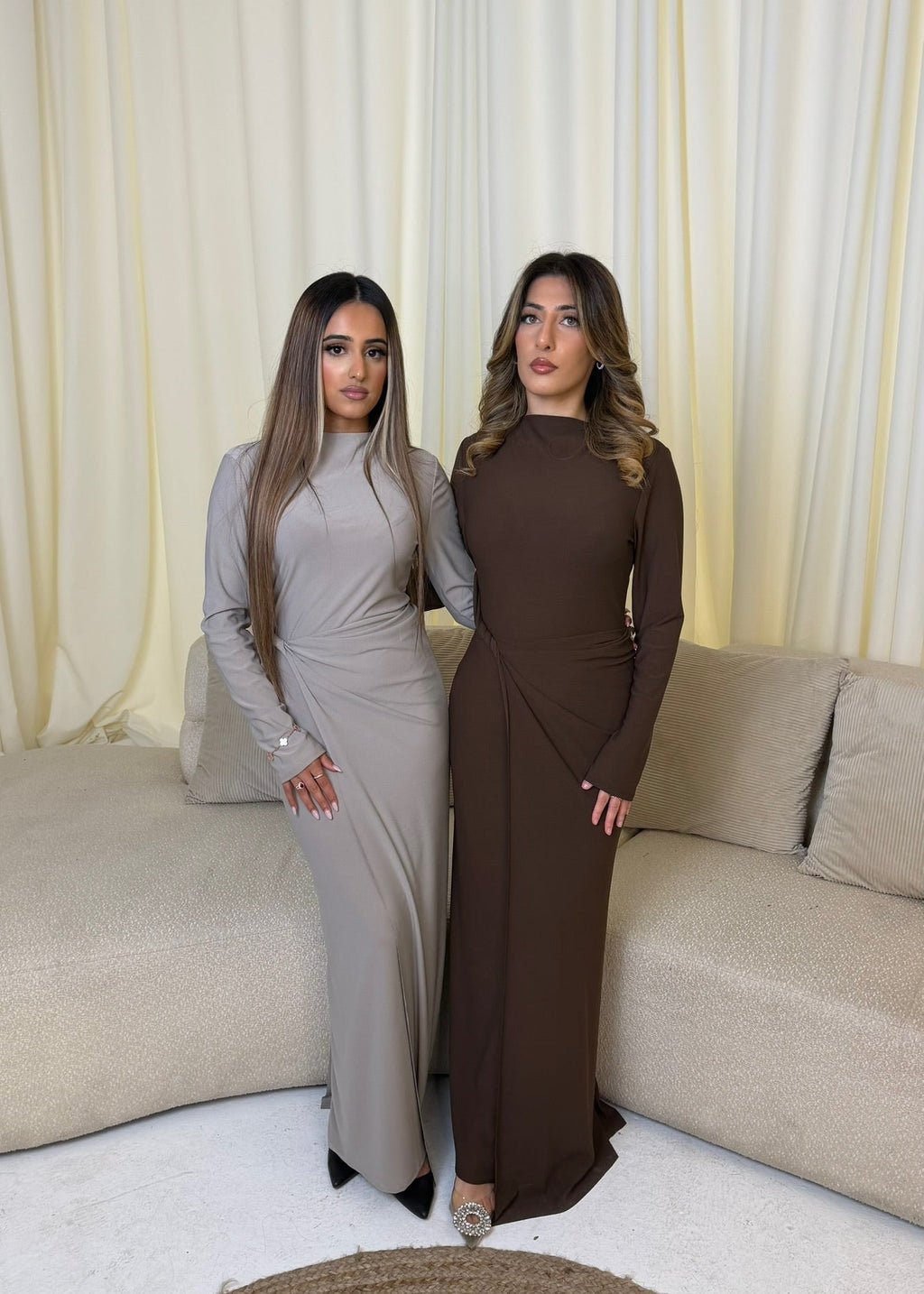 Ayrah Dress - Taupe