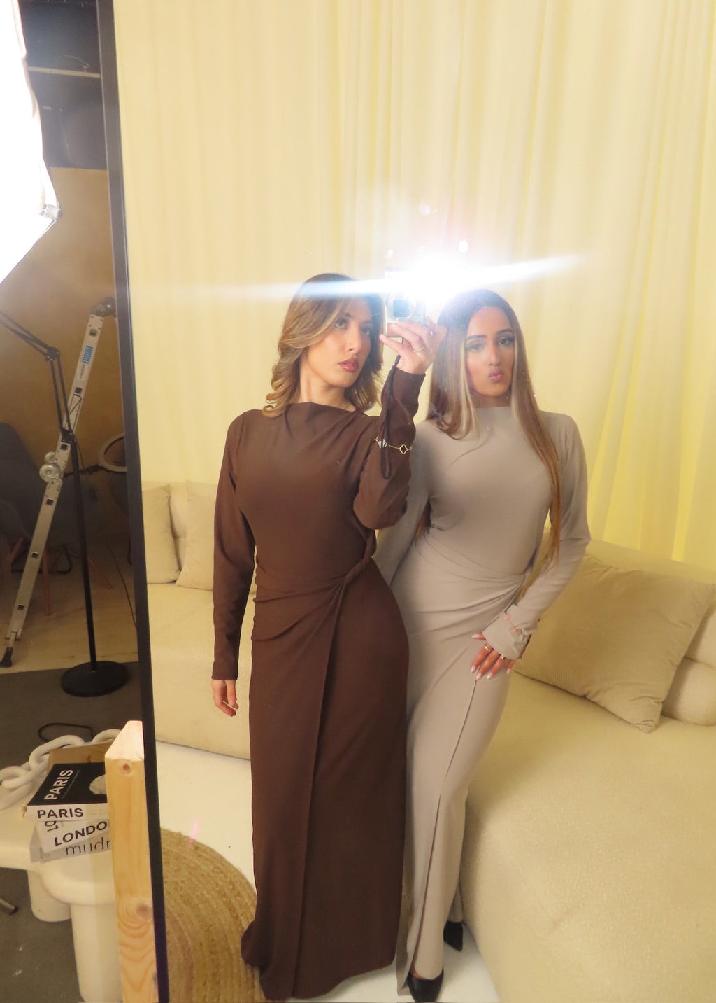Ayrah Dress - Brown